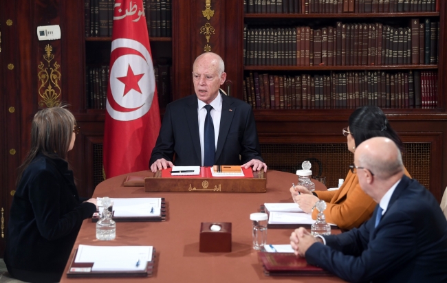 سعيّد للوفد المشارك في 'دافوس': يجب توضيح الوضع المالي والنقدي لتونس 