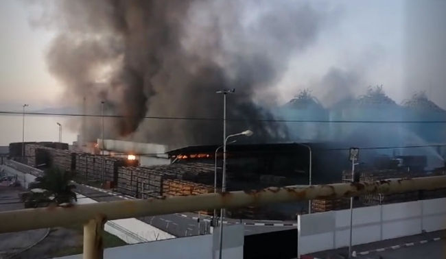 اندلاع حريق بالمنطقة البترولية في رادس: وفاة أحد أعوان عجيل