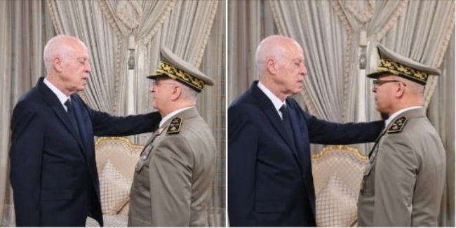رئيس الدولة يشرف على موكب ترقية أميري اللواء صالح عبد السلام والأمجد الحمامي إلى رتبة فريق