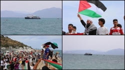 انتظار الابحار نحو غزة الجمعة المقبل أسطول الصمود يبحر في اتجاه بنزرت 