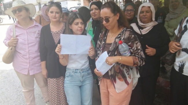 الاساتذة النواب المعنيون بالادماج بدفعة 2026 في تحرك وطني أمام وزارة التربية