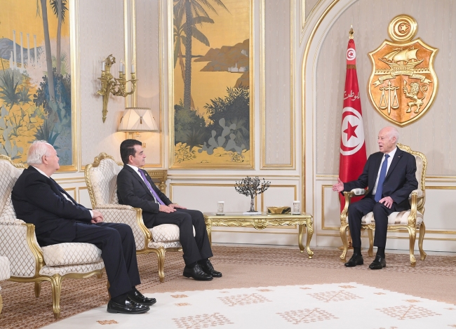 رئيس الجمهورية يستقبل المدير العام لمنظّمة العالم الإسلامي للتّربية والعلوم والثقافة والمبعوث الأممي لمكافحة معاداة الإسلام