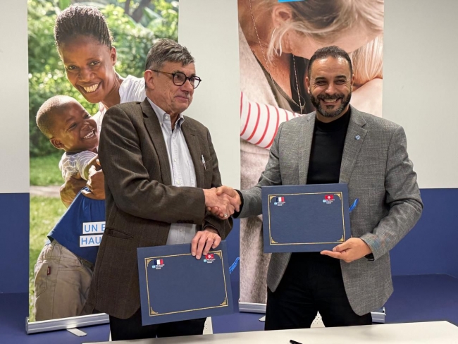 توقيع اتفاقية تعاون بين الجمعية التونسية لقرى الأطفال س و س ونظيرتها الفرنسية