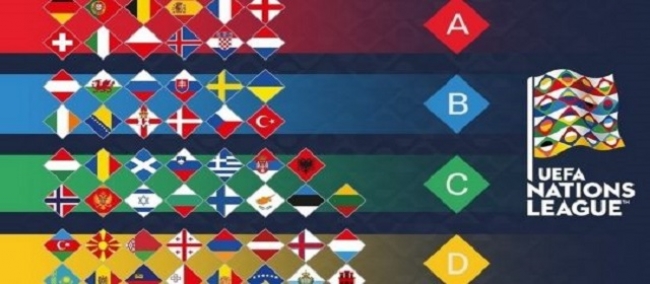  دوري الأمم الأوروبية : برنامج مباريات الجولتين الخامسة و السادسة
