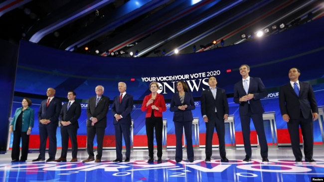 مؤتمرات الديمقراطيين في أيوا تنطلق لاختيار منافس لترامب في انتخابات 2020 