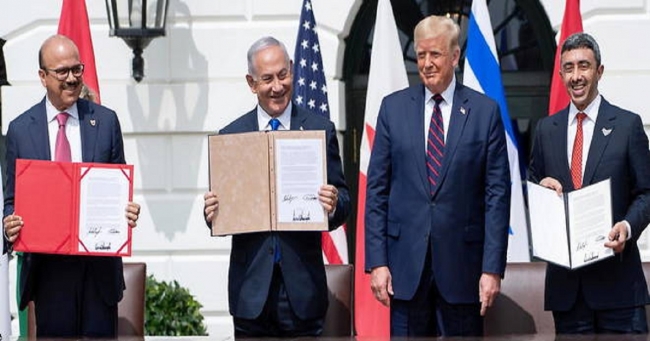 البيت الأبيض : نصوص الاتفاقيات بين الإمارات والبحرين وإسرائيل لم يذكر فيها الدولة الفلسطينية 